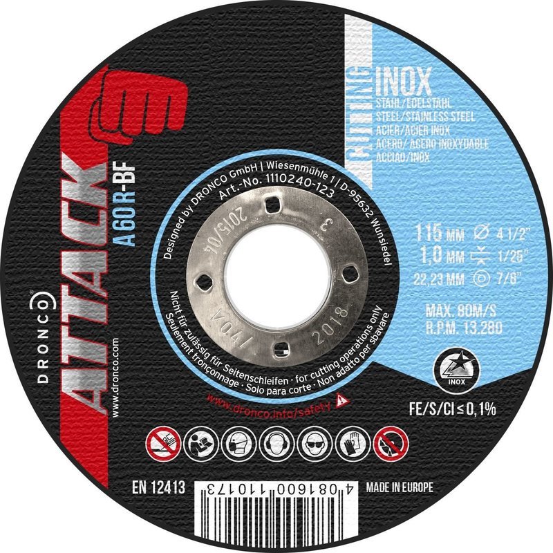 Cutting/grinding/flap discs