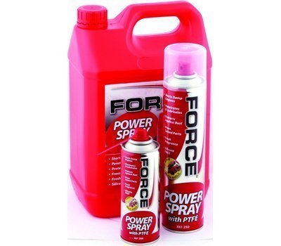 Force aerosols/greases/sealants