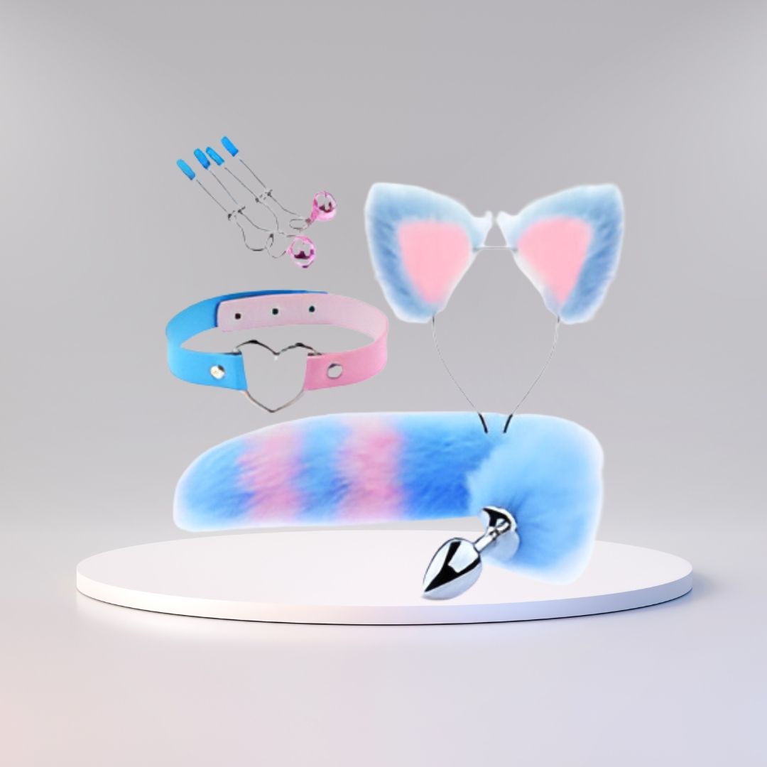 Costumes Blue with Pink
