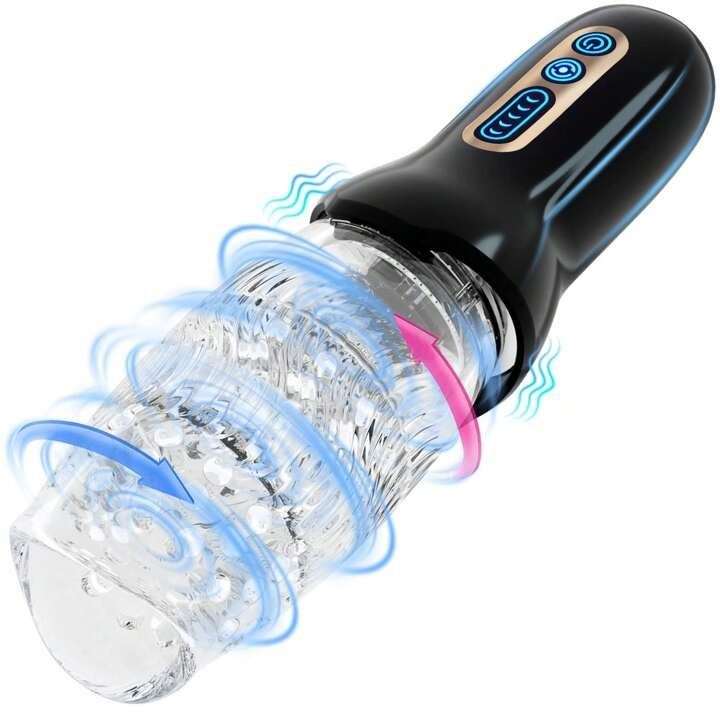 Automatic male masturbator