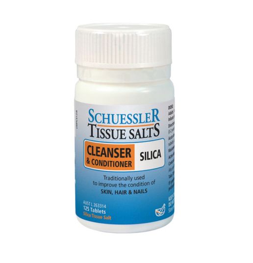 Schuessler Tissue Salts Silica (Cleanser &amp; Conditioner) 125t