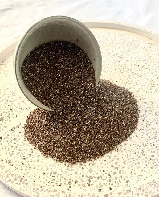 011 Organic Black Chia Seeds (per kg)
