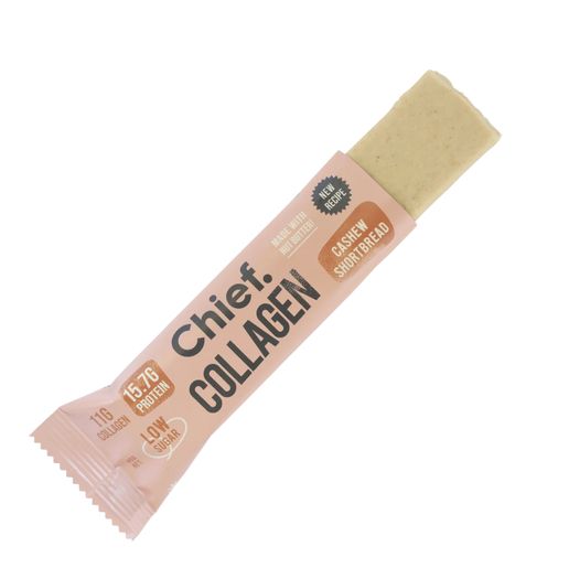 Chief Collagen Bars, Flavour: Cashew Shortbread