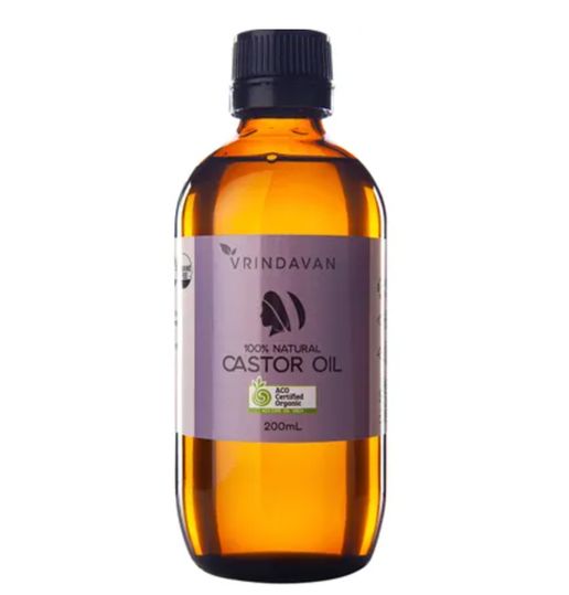 Organic Castor (Amber Glass Bottle) 200ml