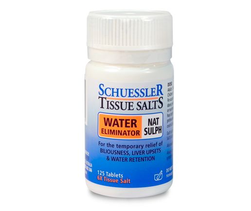 Schuessler Tissue Salts Nat Sulph (Water Eliminator) 125t