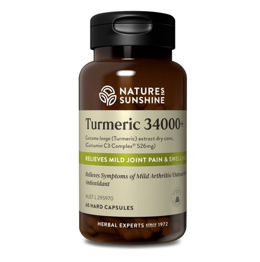 Turmeric 34000+ 60 Capsules