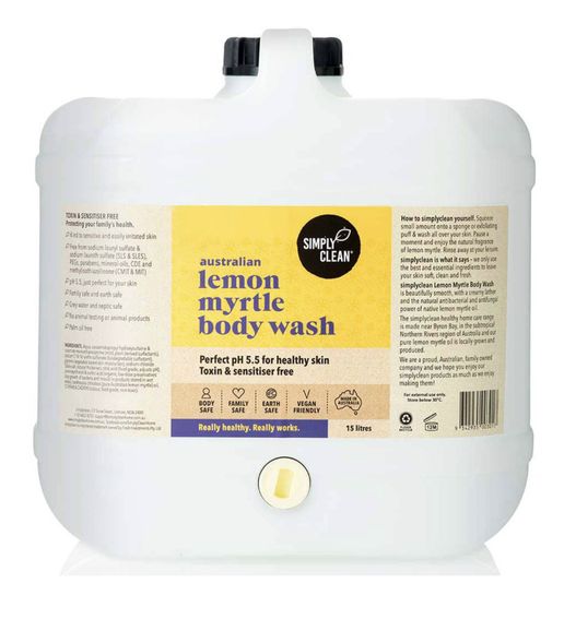 Lemon Myrtle Body Wash, Size: per 1kg