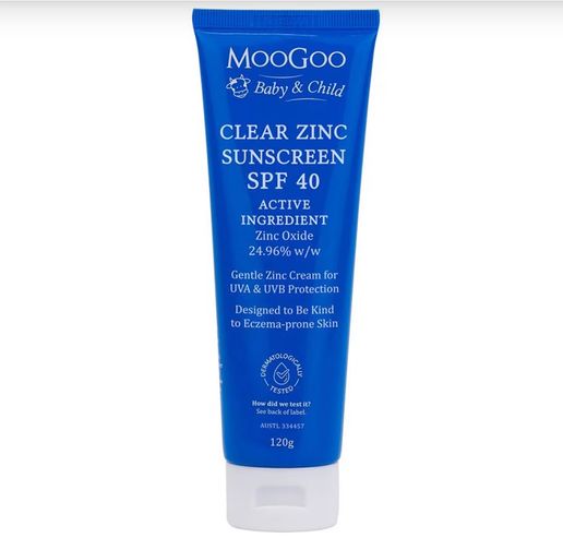 Baby &amp; Child Clear Zinc Sunscreen SPF 40