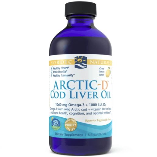Arctic-D Cod Liver Oil Lemon 237ml
