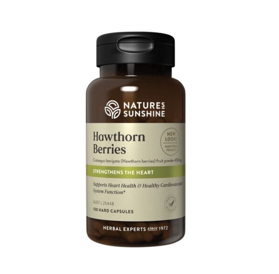 Hawthorn Berries 450mg 100c