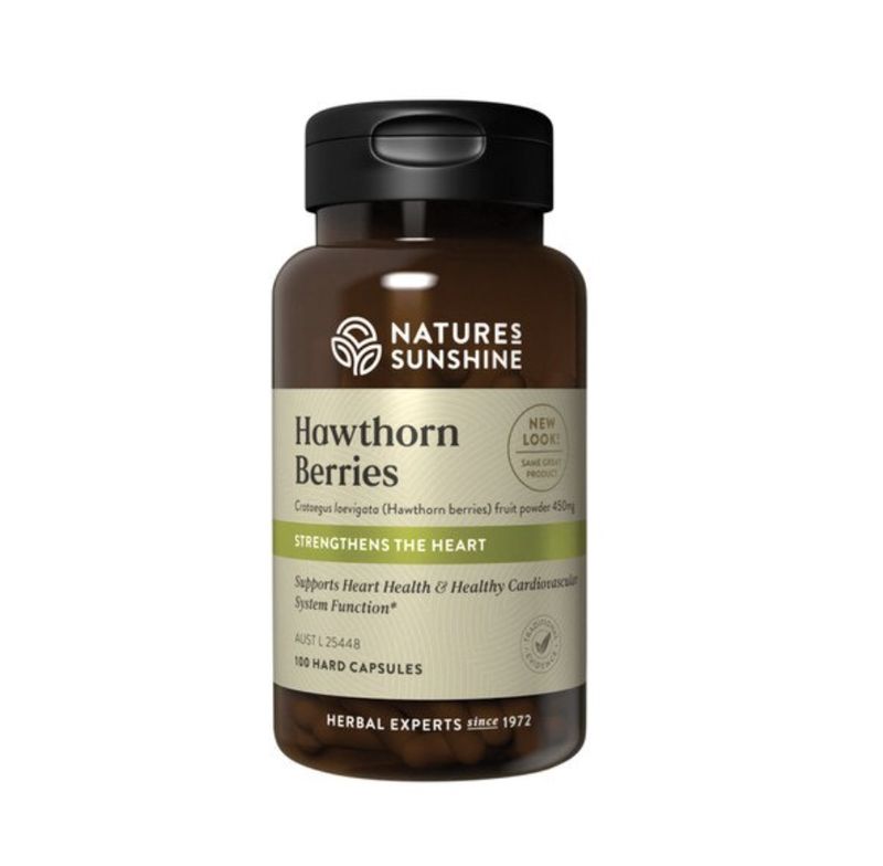 Hawthorn Berries 450mg 100c