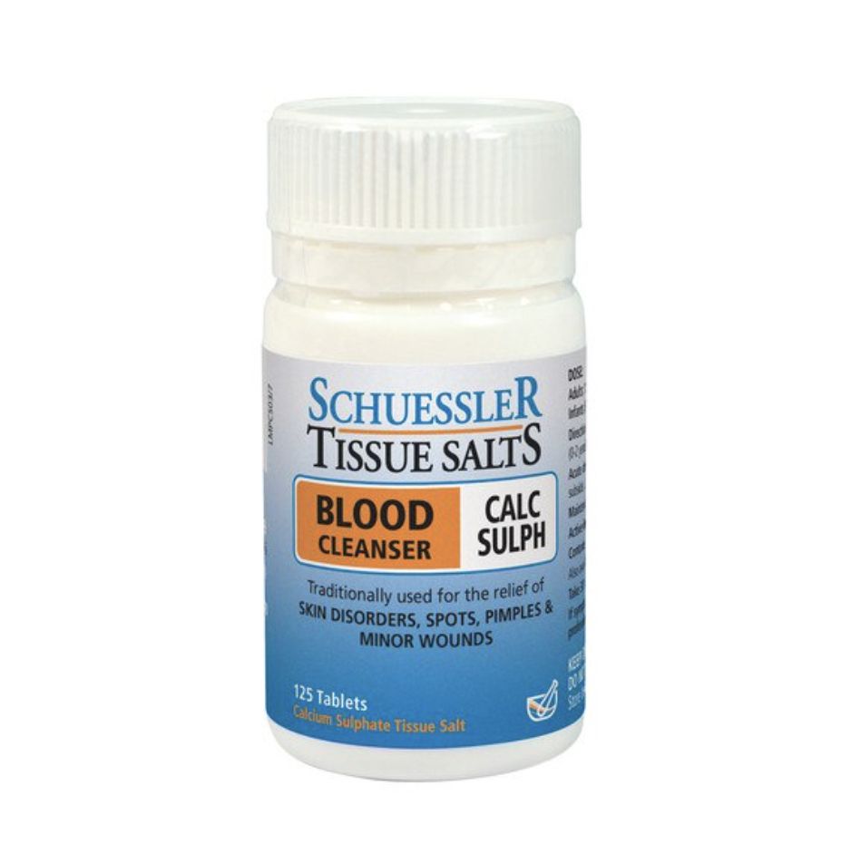 Schuessler Tissue Salts Calc Sulph (Blood Cleanser) 125t