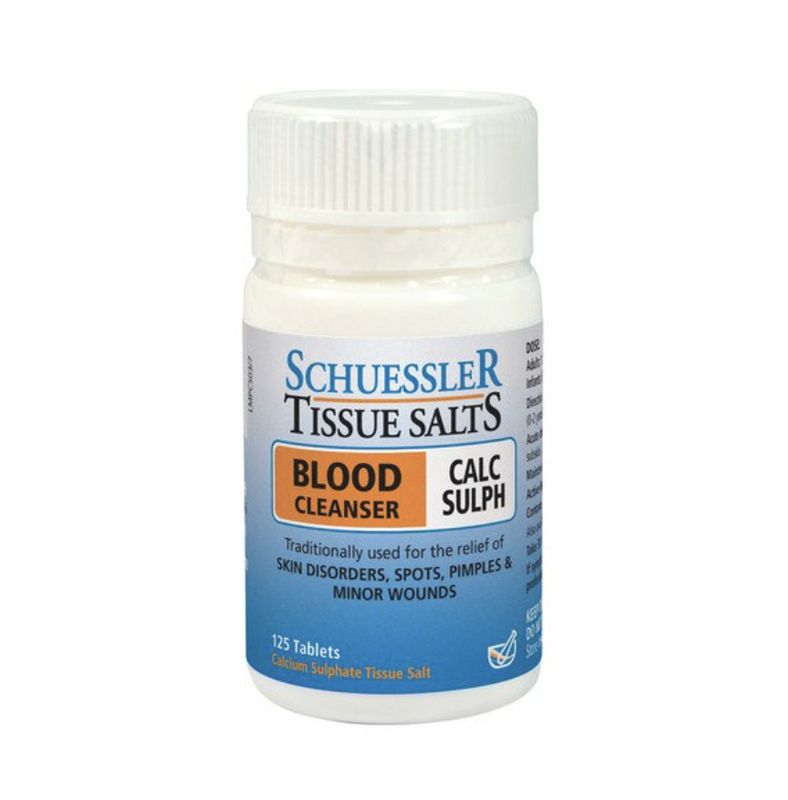 Schuessler Tissue Salts Calc Sulph (Blood Cleanser) 125t