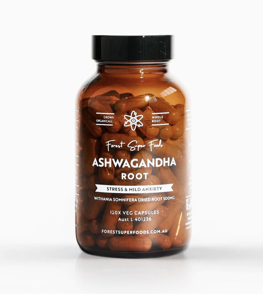 Pure Organic Ashwagandha 120 Capsules
