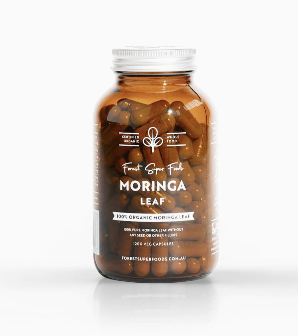 Organic Moringa 120 Capsules