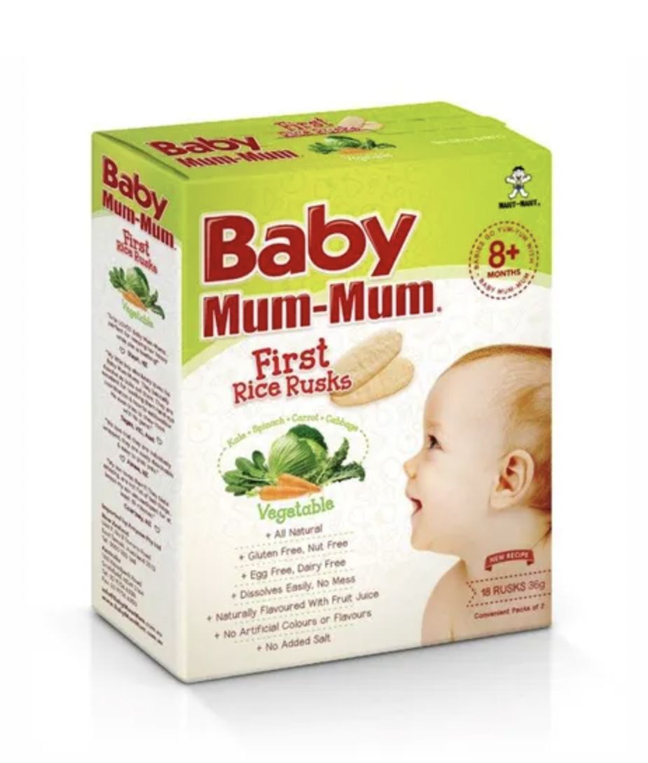 First Rice Rusk Vegetable