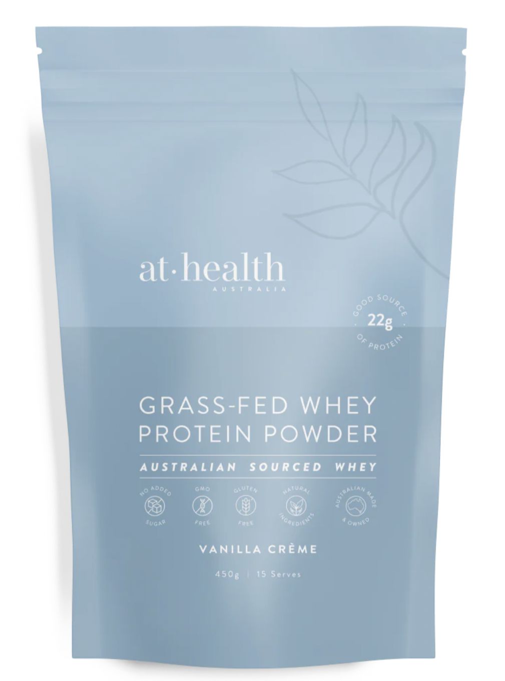 Australian Grass Fed Whey Protein Concentrate - Vanilla Creme 450g