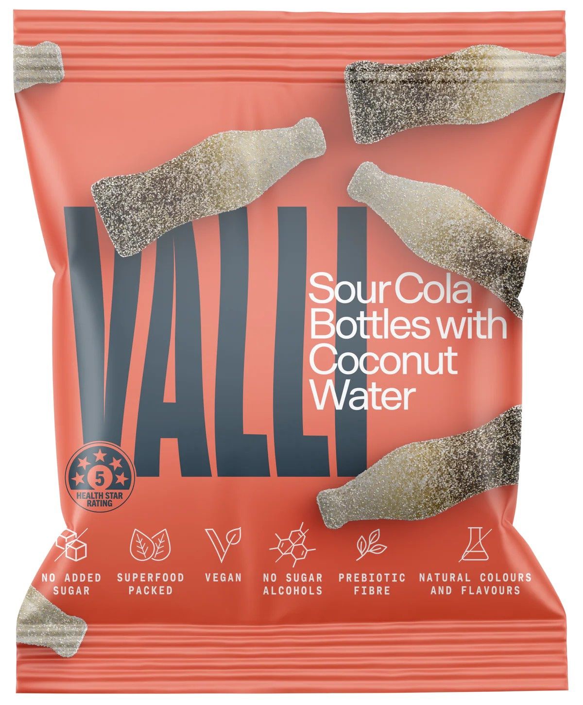 Valli Sour Cola Bottles