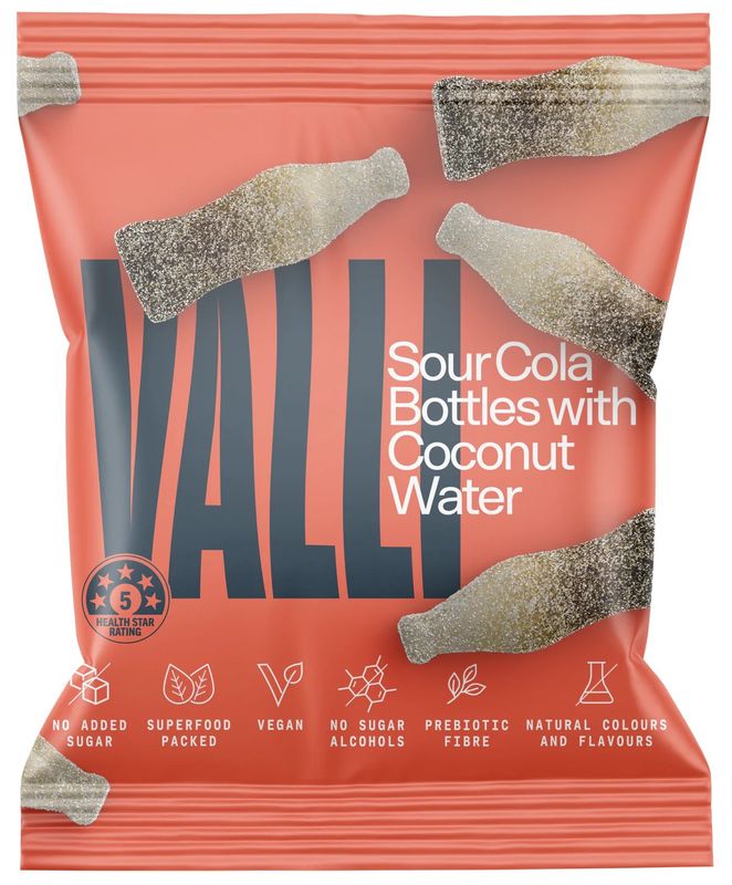 Valli Sour Cola Bottles