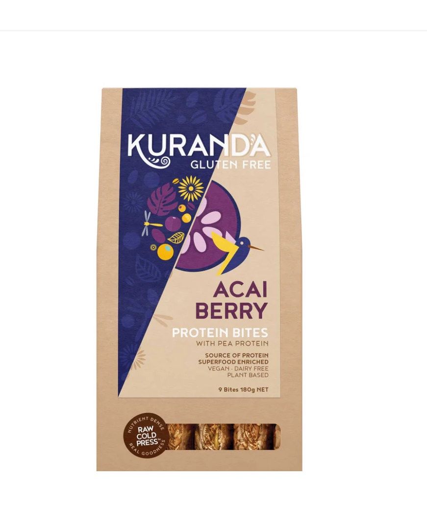 kuranda GF acai berry protein bites