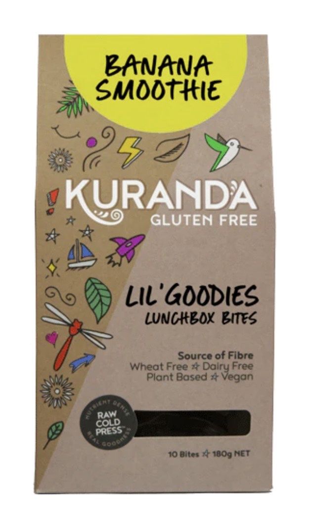 Kuranda Lil Goodies Lunchbox bites - Banana Smoothie