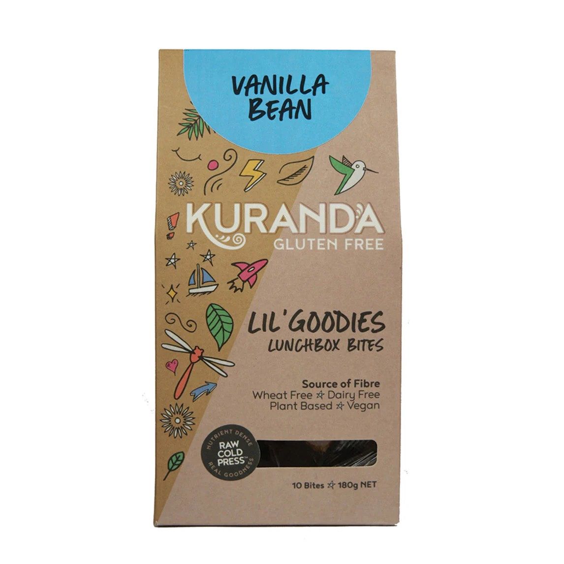 Kuranda Lil goodies lunchbox bites - Vanilla Bean