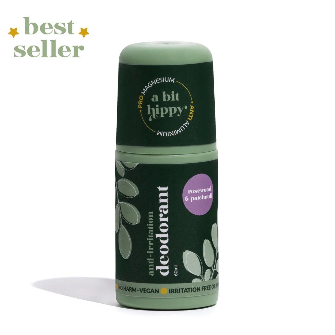 A Bit Hippy -Deodorant -  Rosewood &amp; Patchouli
