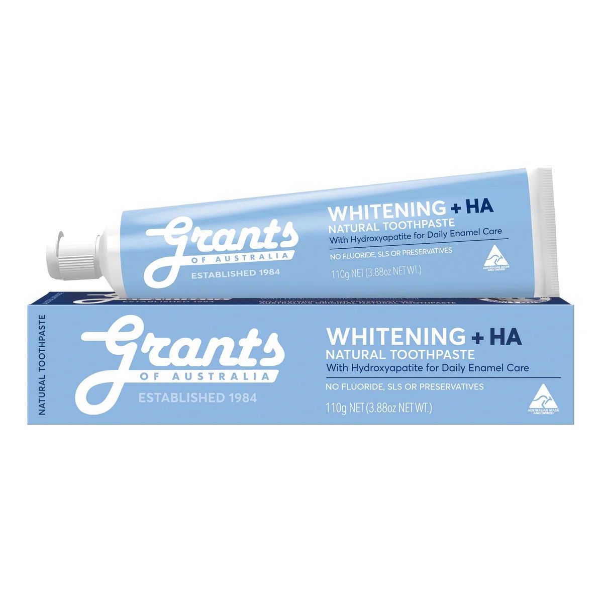 Grants Toothpaste - Whitening + HA
