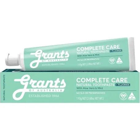 Grants Toothpaste - Complete care + Fluoride