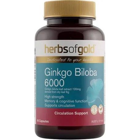 Herbs of Gold - Ginko Biloba 6000