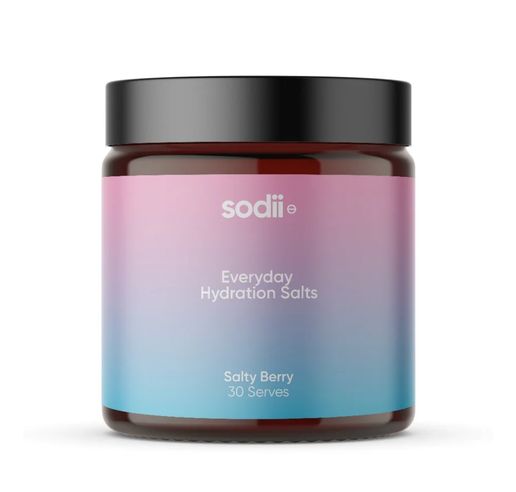 Sodii Everyday Hydration Salts, Flavour: Salty Berry, Size: 185g Tub