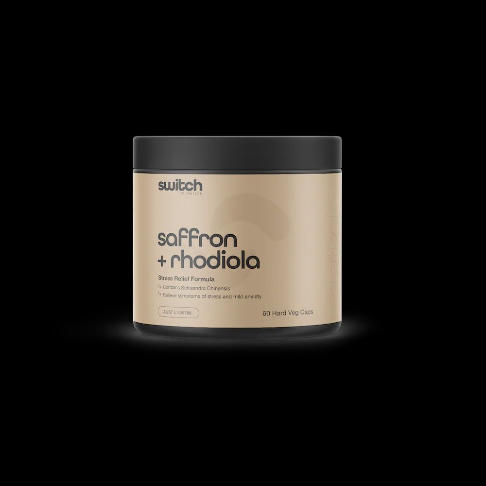 Switch Nutrition - Saffron &amp; Rhodiola