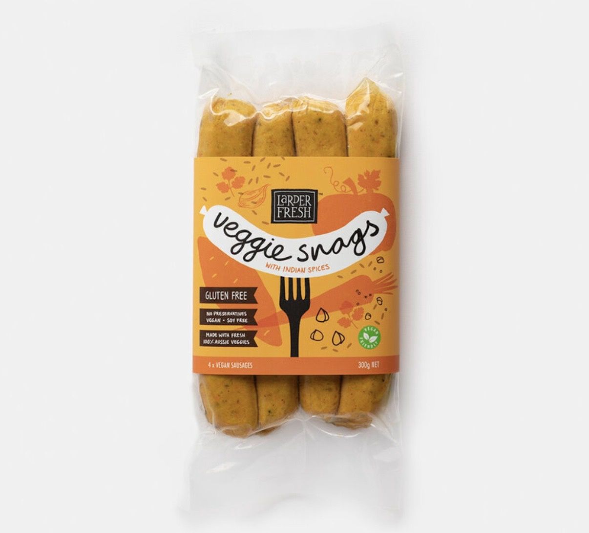 Larder Fresh Veggie Snags