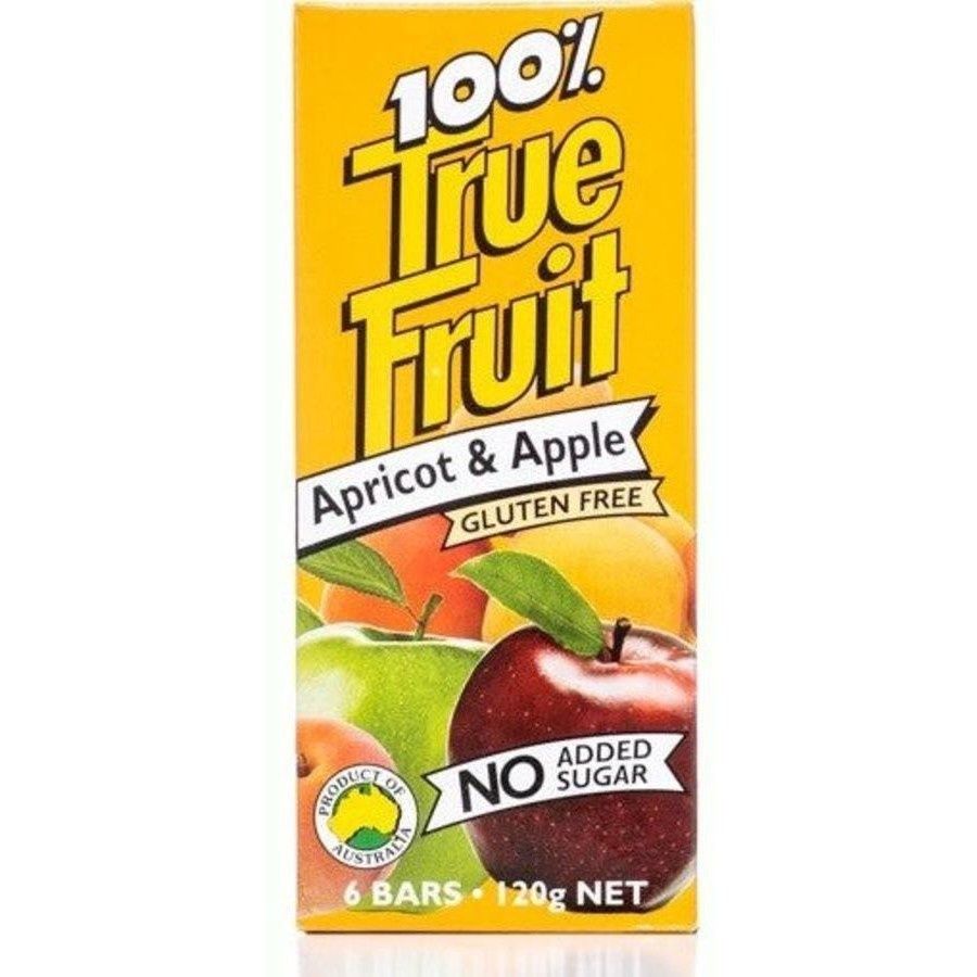 100% True Fruit Straps - 6 pack, Flavour: Apricot &amp; Apple