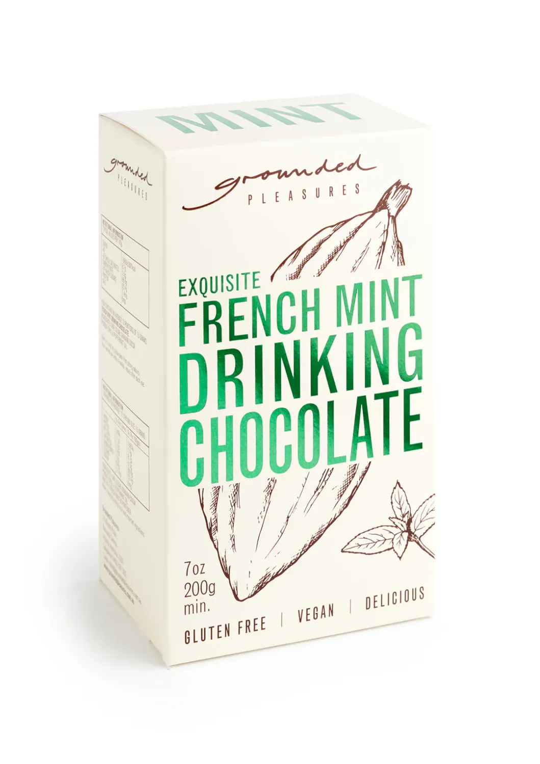 Grounded Pleasures Drinking Chocolate - French Mint