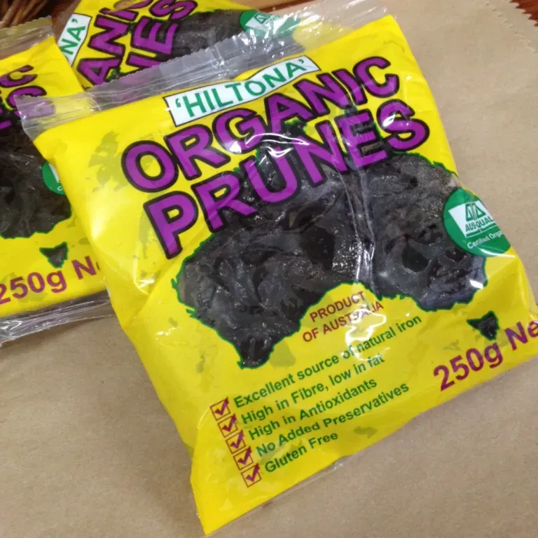 Hiltona Organic Prunes 250g