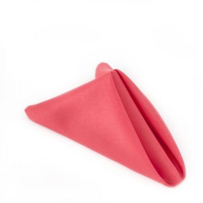 Napkin Polyester Coral / Salmon 