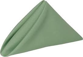 Napkin Polyester Sage Green