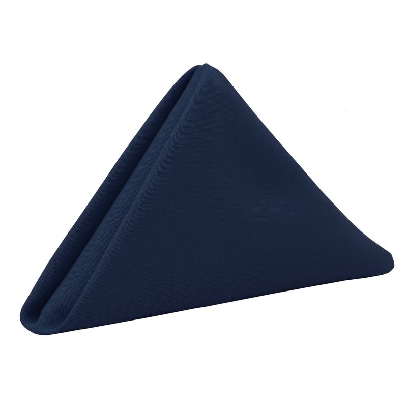 Napkin Polyester Navy Blue 