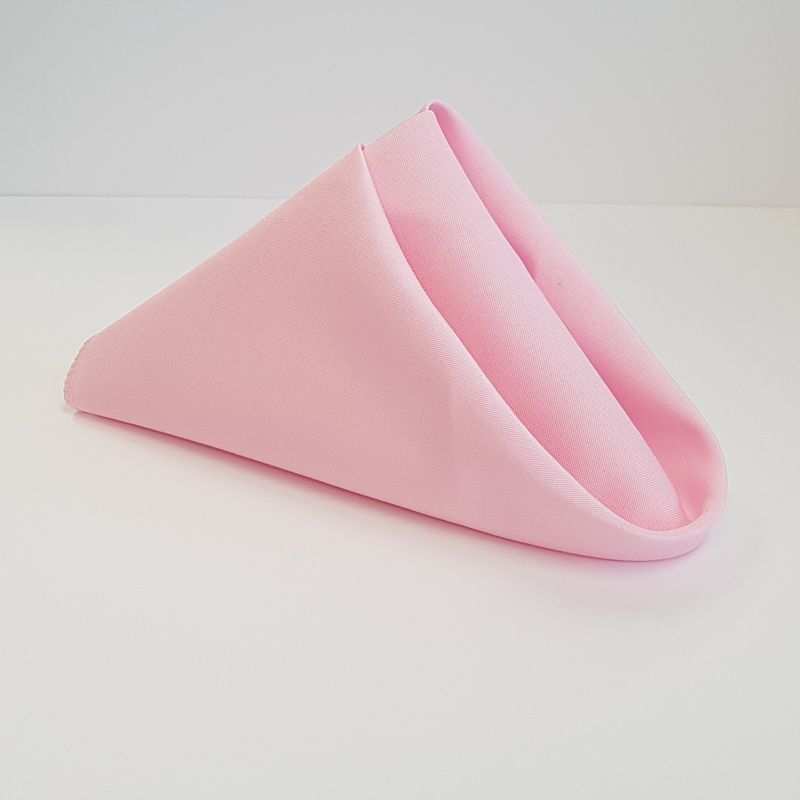 Napkin Polyester Baby Pink 