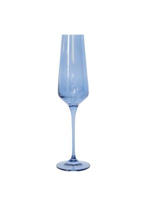 Champagne Flutes Blue Estelle