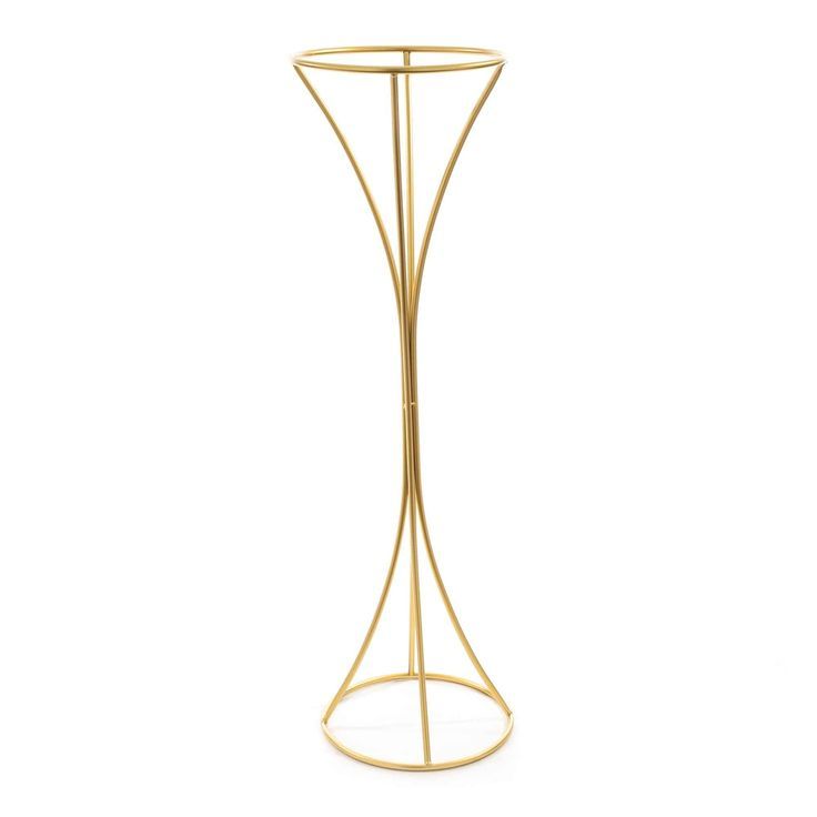 3ft Gold Geometric Stand