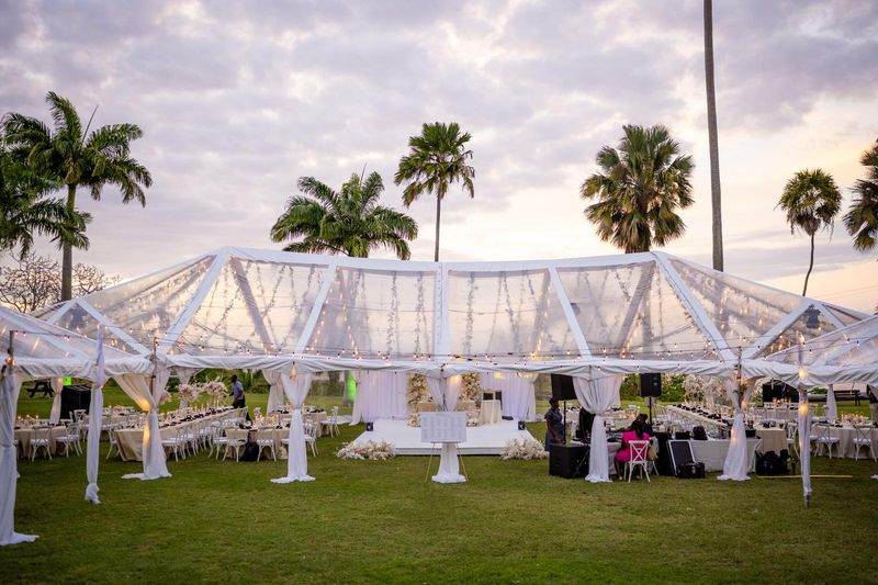 40 x 60 Clear Top Tent