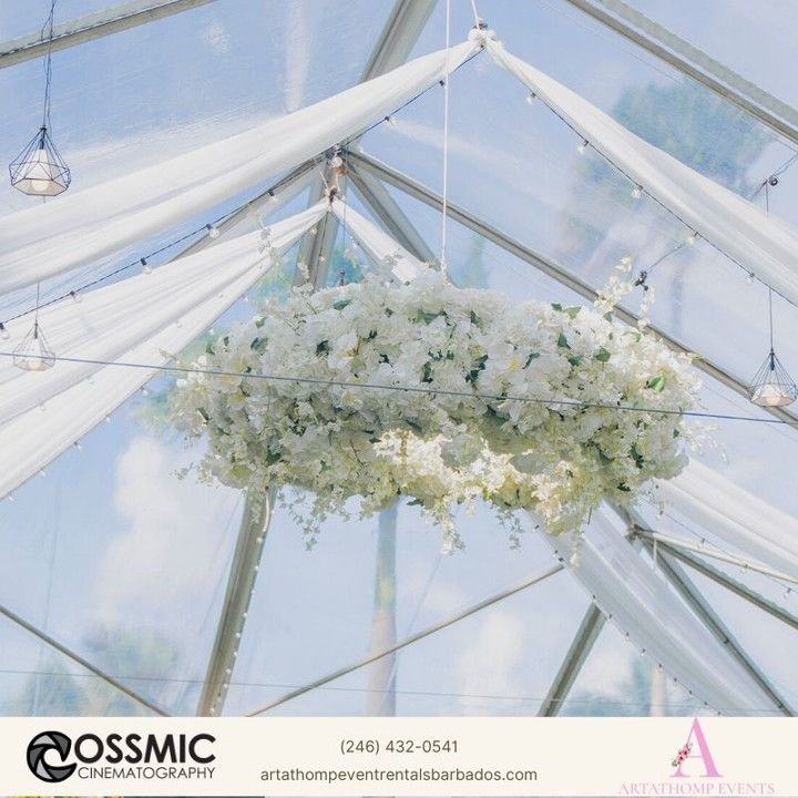 Hanging Floral Chandelier