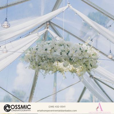Hanging Floral Chandelier