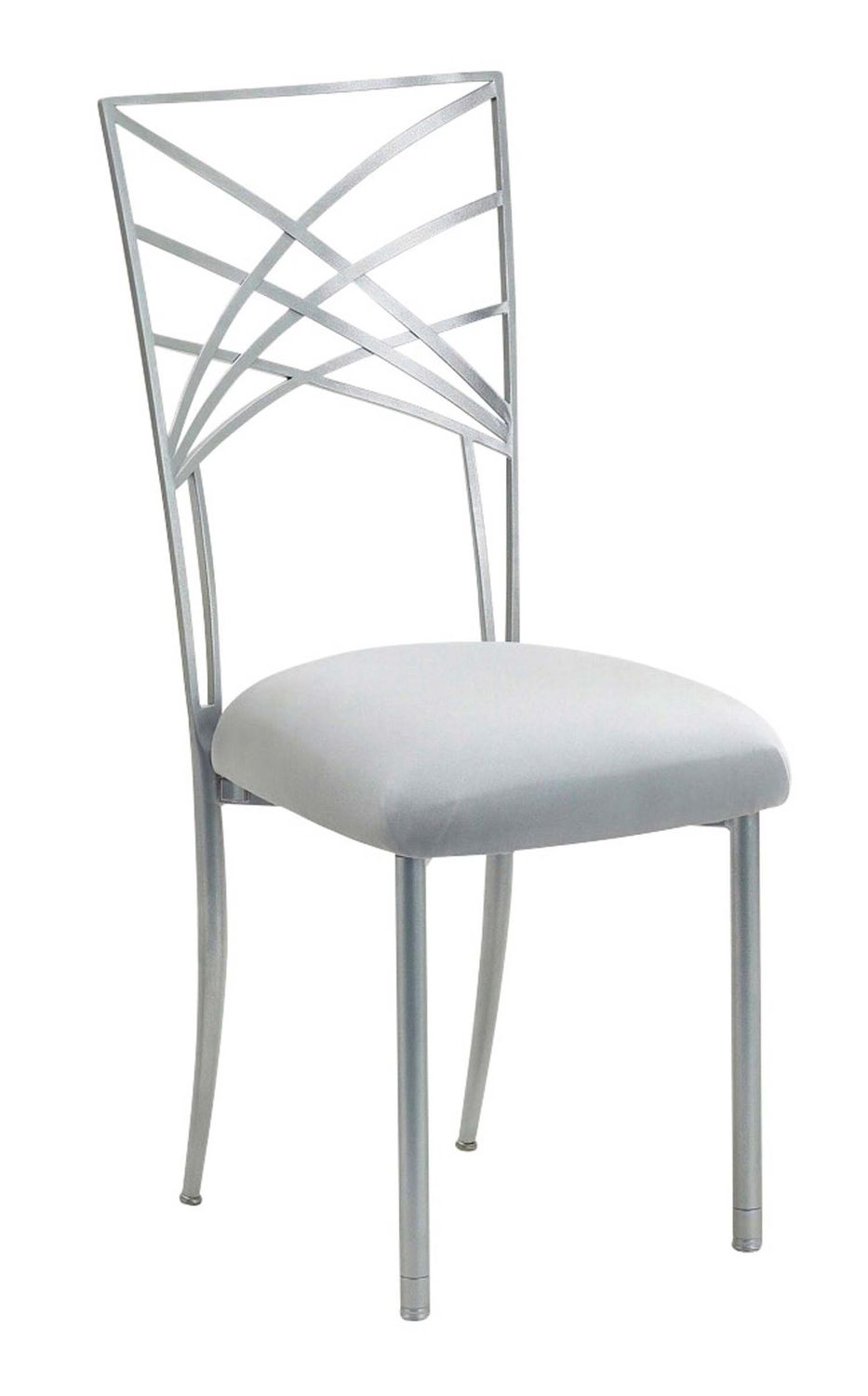 Silver Chameleon Chair with Silver Cushion