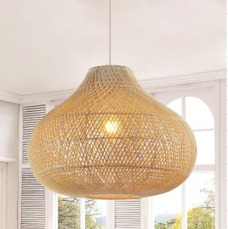 Pendant Rattan Chandelier