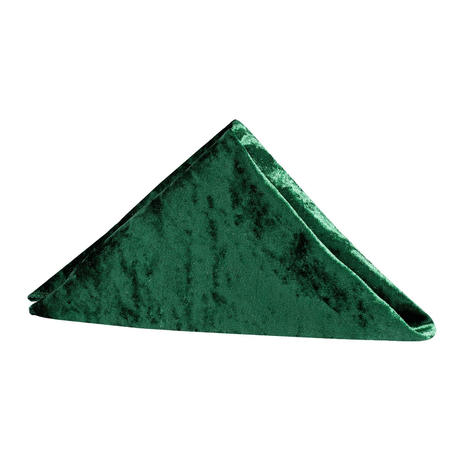Emerald Green Velvet Napkins