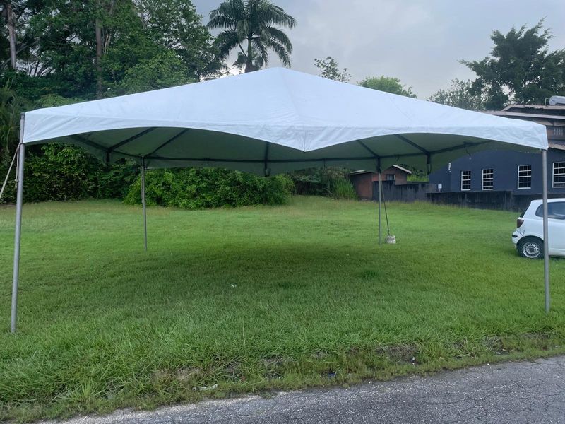 20 x 40 White Top Tent 20