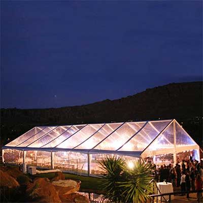 40  x 80 Clear Top Tent